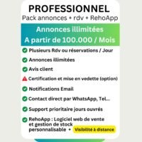 Abonnement Professionnel